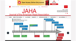 Desktop Screenshot of jaha.ahajournals.org